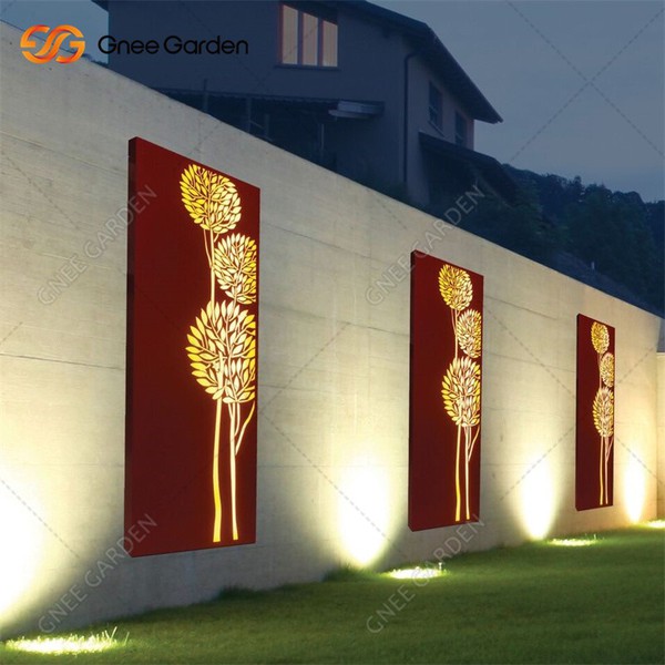 a corten steel screen panel 5 a corten steel screen panel 5