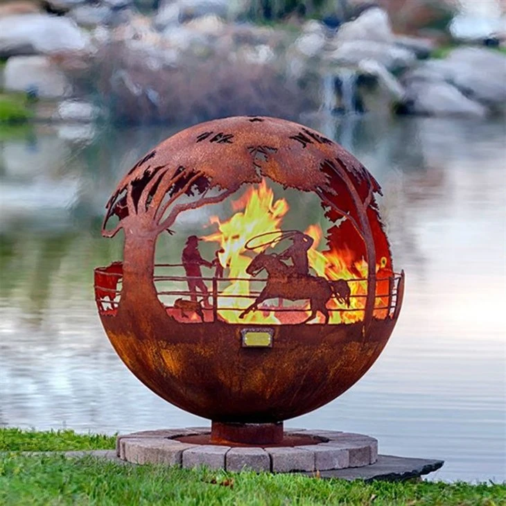Funny Design Fire Pit Balls Fire Pit Sphere