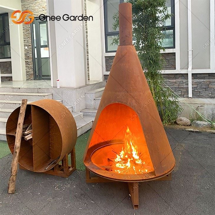 Outdoor Patio Heater Fire Place