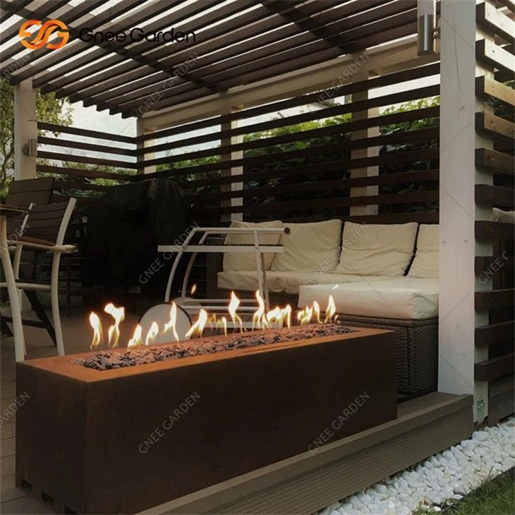 Propane Fire Pit Fire Gas Corten Fire Table