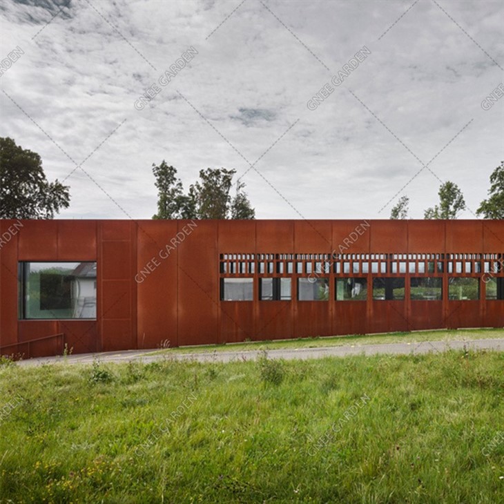 Resistant External Modern Curtain Walls Metal Exterior Facade