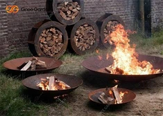 Roštilj Plancha Grill u Corten Steel-u