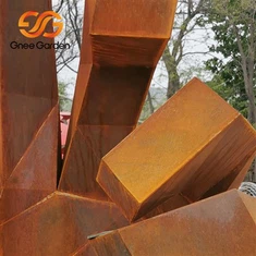 Corten Domaća metalna bašta Art