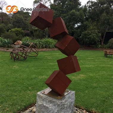 Corten Steel Abstract Sculpture
