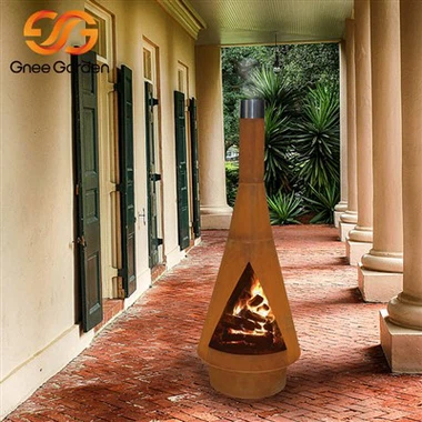 Corten Steel Jeftini vanjski kamini