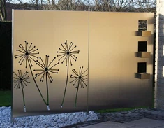 Corten Steel dekorativni zarđali ekran/laserski rezani panel za ogradu