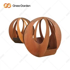 Laka za pomicanje Corten Steel dekorativna sadilica za cvijeće