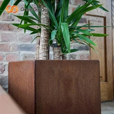 Metalni Corten Steel Garden Sadnja saksija