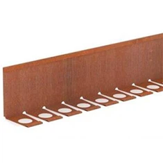 Metalna ivica za travnjak 10cm High Corten čelična ivica za vrt Cijena