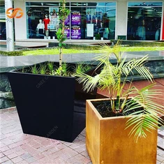 Vanjske visokokvalitetne sadilice od Corten čelika