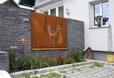 Wall Decor Laser Cut Metal Outdoor Screen