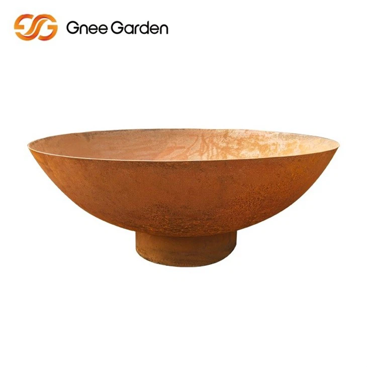 Corten Propane Pit Clean Burning Grill