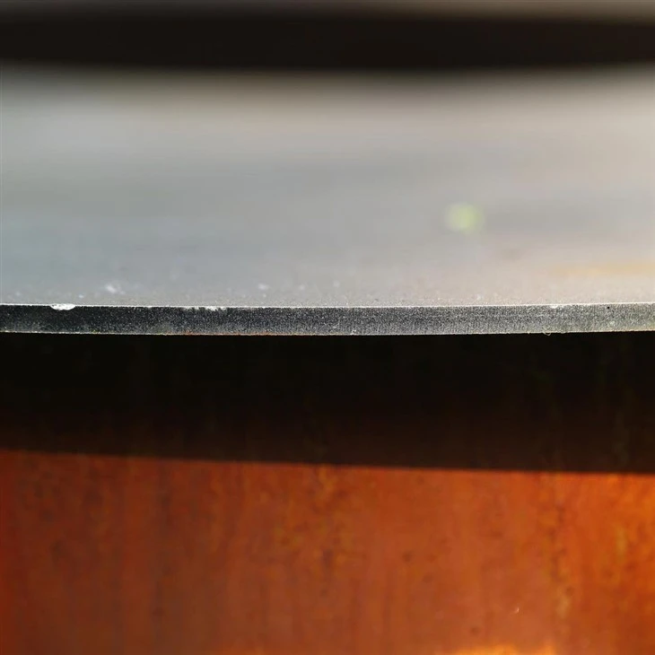 Corten Steel Grill Brasero Barbecue Grill Outdoor Charcoal Bbq