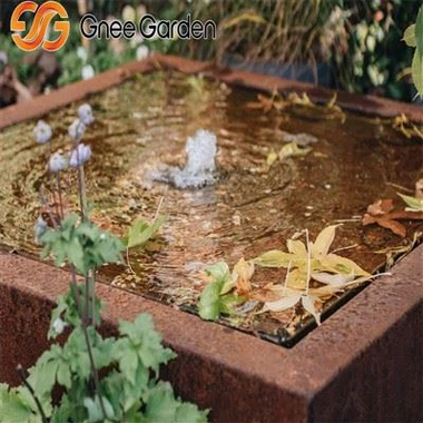 Corten čelik Rusty Modern Custom Water Tabela