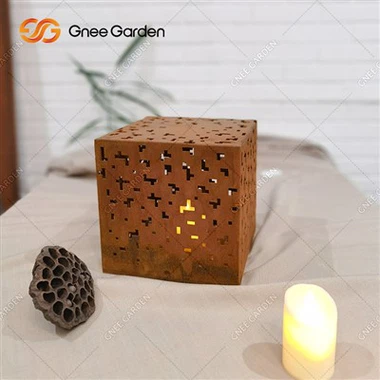 Corten Garden Bollard